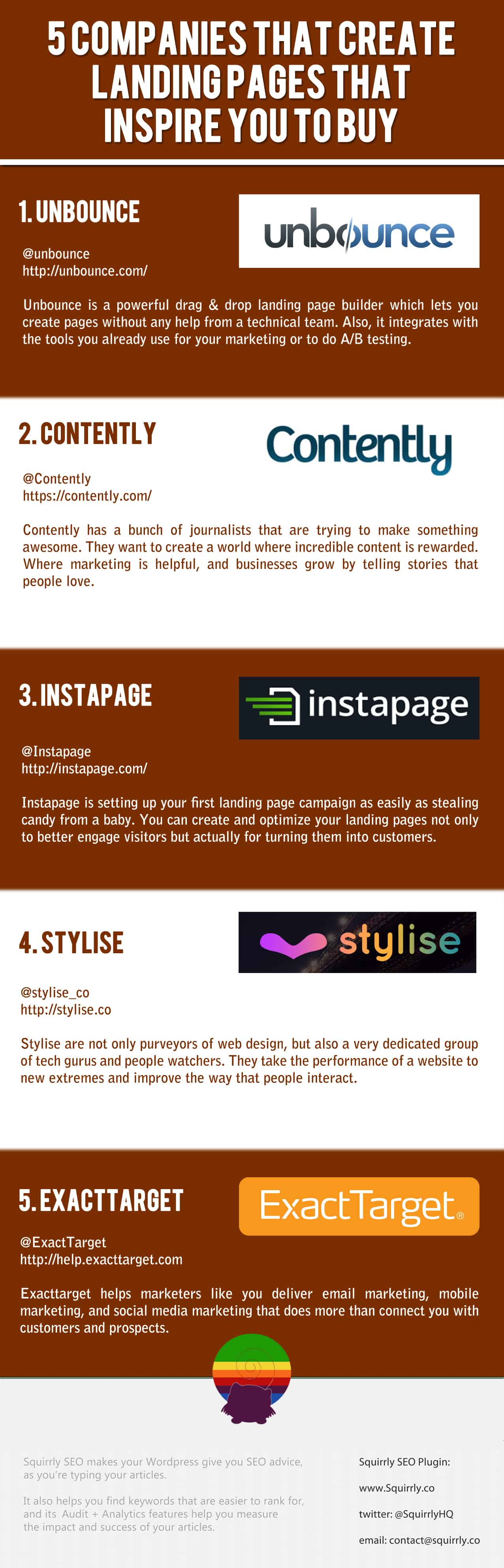 5 companies that create landing pages that inspire you to buy